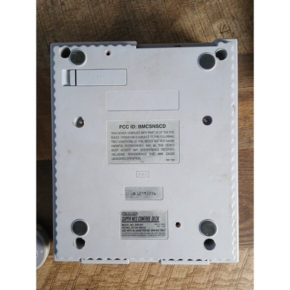 Super Nintendo Console SNES System SNS-001 Tested & Working - Picture 12 of 12